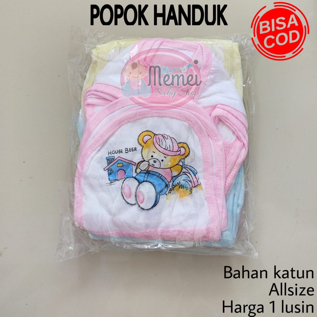 1 LUSIN (12 pcs) Popok bayi HANDUK harga grosir TERMURAH