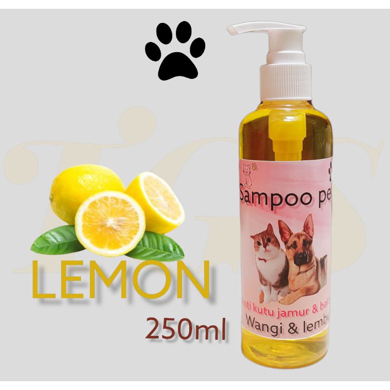 SHAMPO KUCING/ANJING ANTI KUTU JAMUR DAN BAKTERI NETTO 250ML