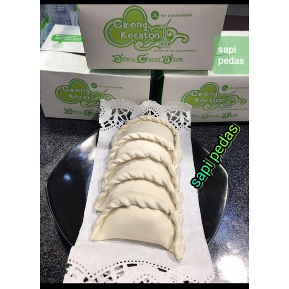 

CIRENG KERATON jumbo Isi Sapi pedas per pcs
