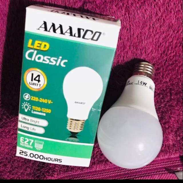 LAMPU LDE 14 WATT PUTIH CAHAYA GARANSI 2 TAHUN ASLI PRODUK INDONESIA