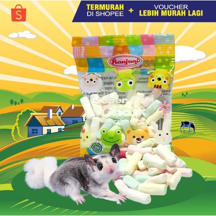 MARSHMALLOW CHALK - Makanan Hamster Camilan Hamster Snack Hamster Marshmallow Hamster
