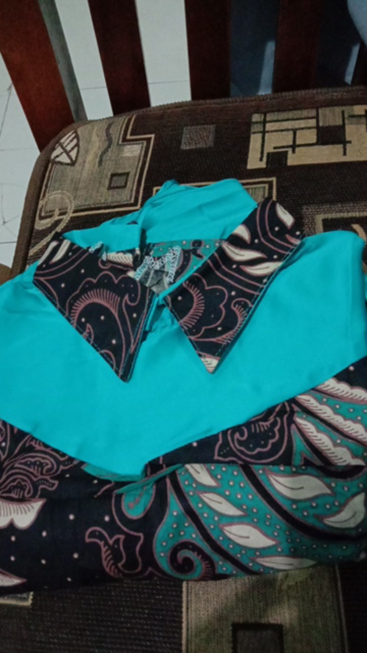 Shopashop Solo Batik Couple Fandita Gamis & Kemeja Pendek