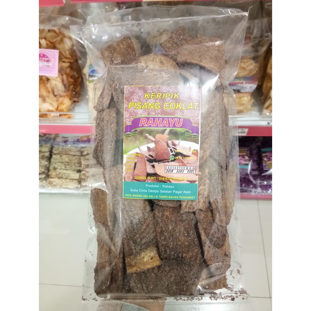 

Keripik pisang coklat Rahayu