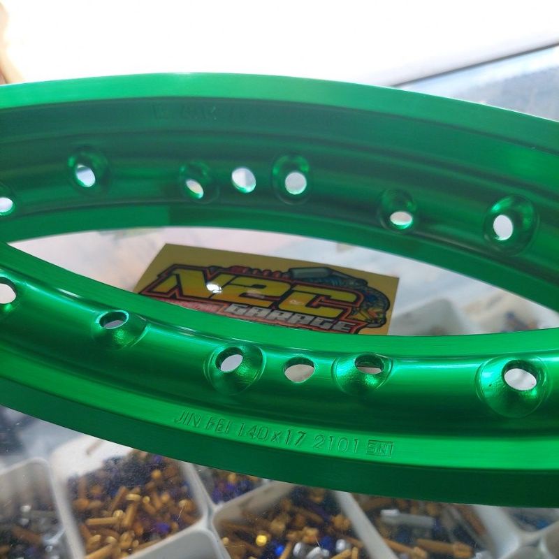 velg jinfei ring 17 hijau ukuran 140 160