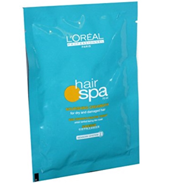 LOREAL HAIR SPA DEEP NOURISHING CREAMBATH SACHET 70 Gr@MJ