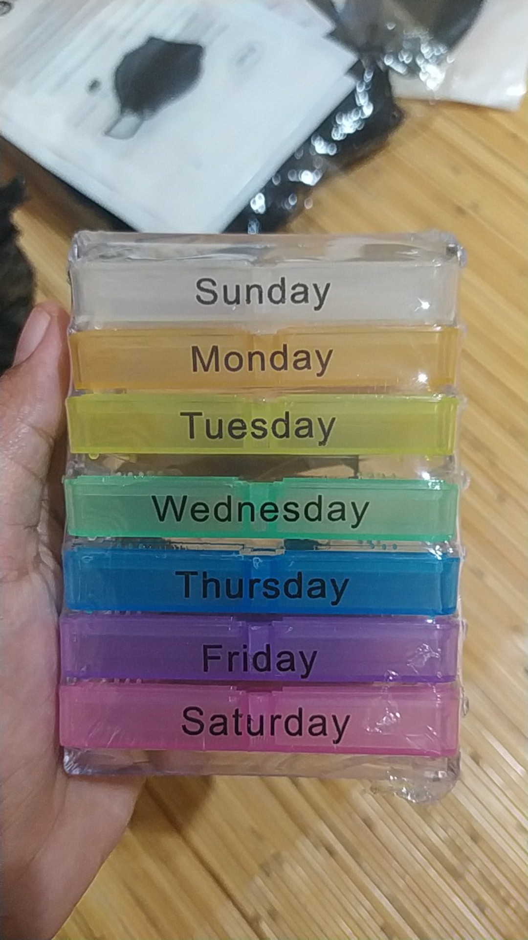 Tempat Obat 7 Hari / Pill Organizer / Kotak Obat 1 Minggu 7 Days