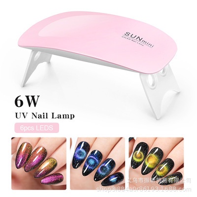 Alat Pengering Kutek Kuku UV LED Lampu Pengeringan Kutek Nail Dryer Mesin Fototerapi Mini