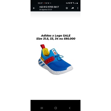 adidas rapidazen lego