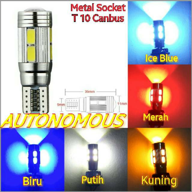 led senja T10 canbus