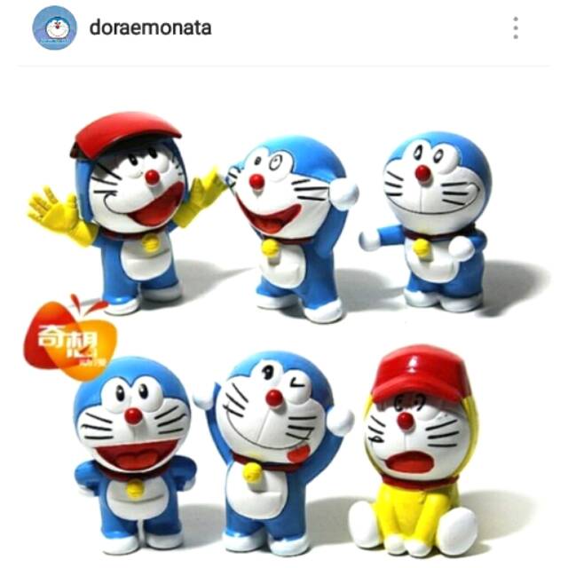 Figure set doraemon pajangan doraemon