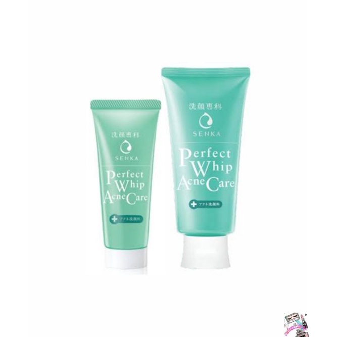 ☃️Cutezz_Ching1☃️Senka Perfect Whip Acne Care - Pembersih Wajah Untuk Kulit Berjerawat