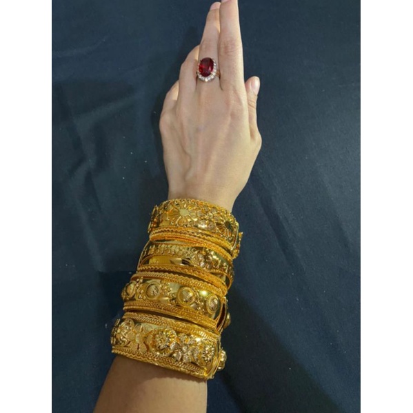 Gelang India Bukaan /Gelang India/ Gelang Dubai/ Bukaan/ Perhiasan India