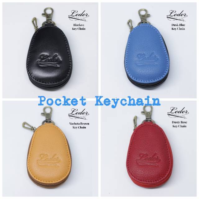 Pocket Keychain by Leder