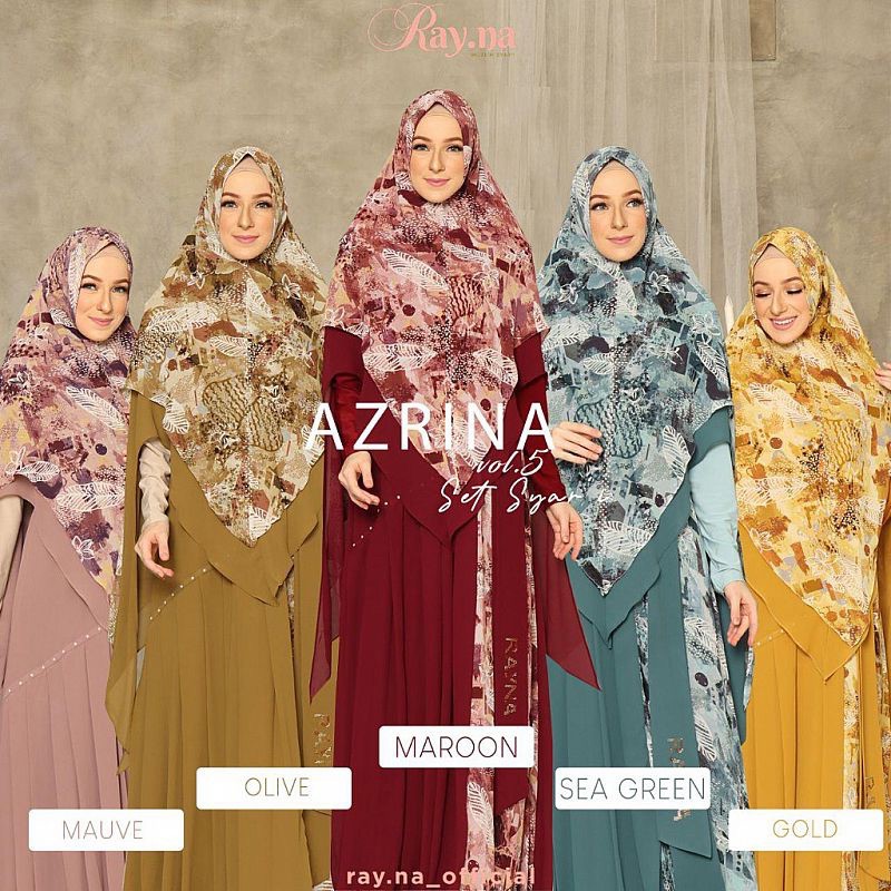 Cellina / Raya Syari by Humaira / AZRINA SET VOL.5 BY RAY.NA / azrina set by Rayna