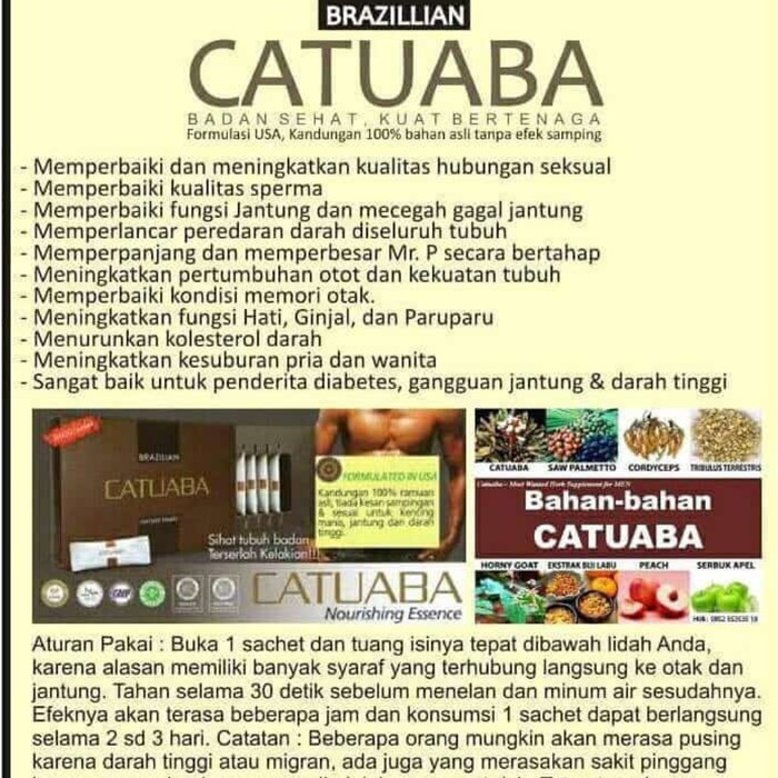 original CATUABA ORIGINAL Malaysia ASELI⠀⠀⠀⠀ ampuh