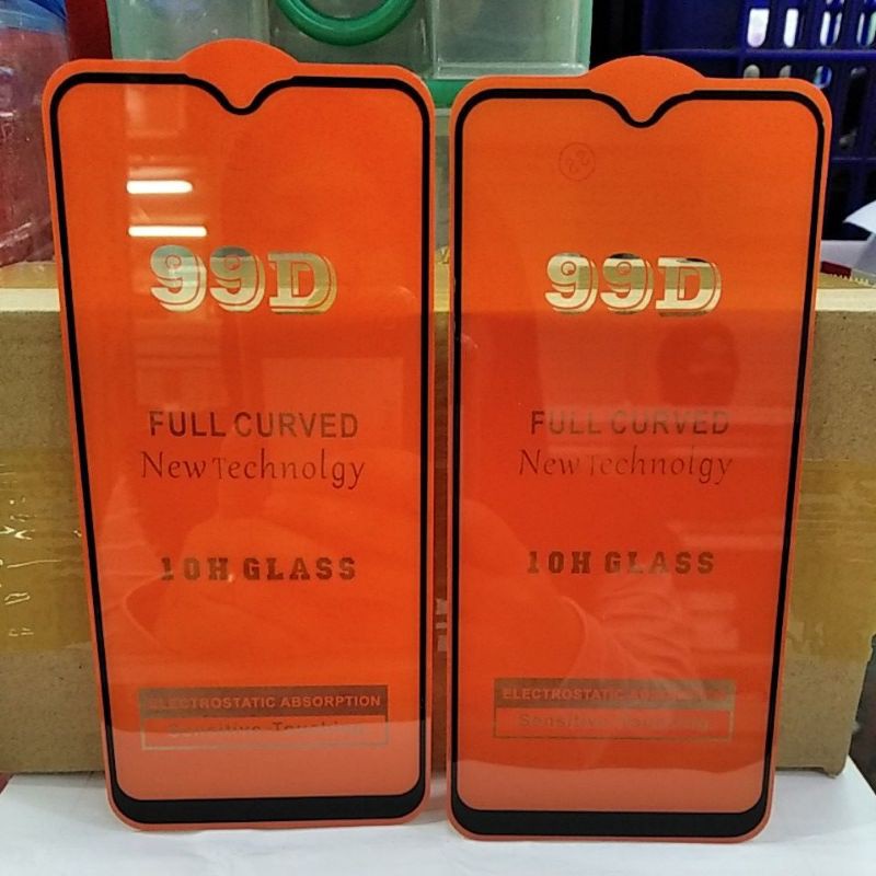 TG FULL VIVO Y12 / Y15 / Y17 / Y19 / Y30 / Y50 ANTI GORES KACA FULL WARNA HITAM