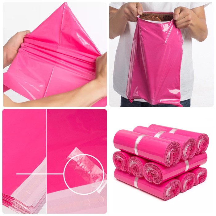 

28x 42 cm isi 100 lembar polymailer