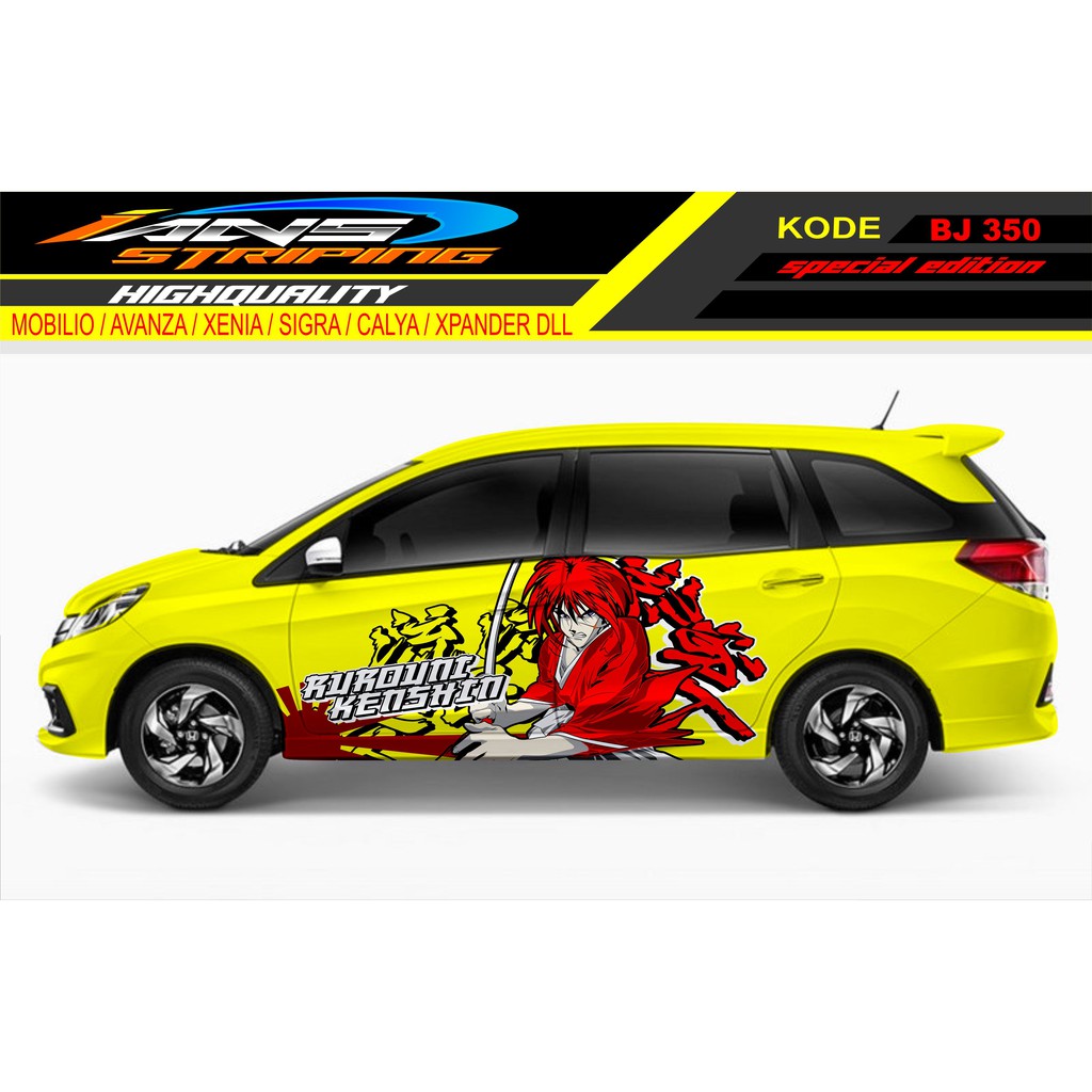 STICKER MOBIL MOBILIO / DECALA STICKER MOBIL SIGRA CALYA / STIKER MOBIL AVANZA