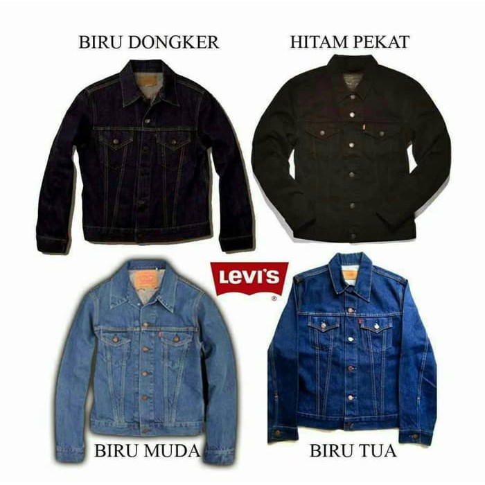 Jaket Jeans jaket jeans levis jumbo XXL - XXXL