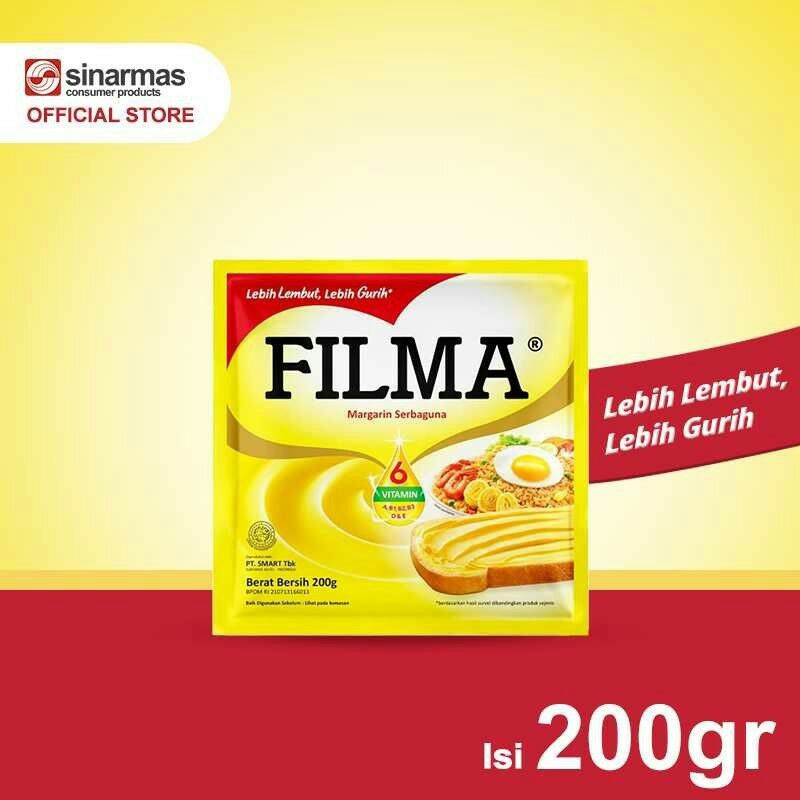 

FILMA MARGARIN MENTEGA SERBAGUNA 200gr