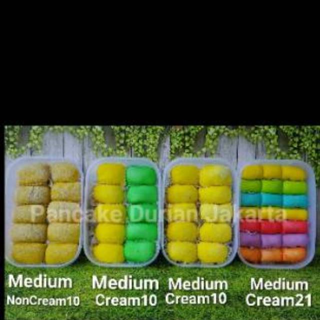 

Pancake durian / pancake duren boks medium 850ml