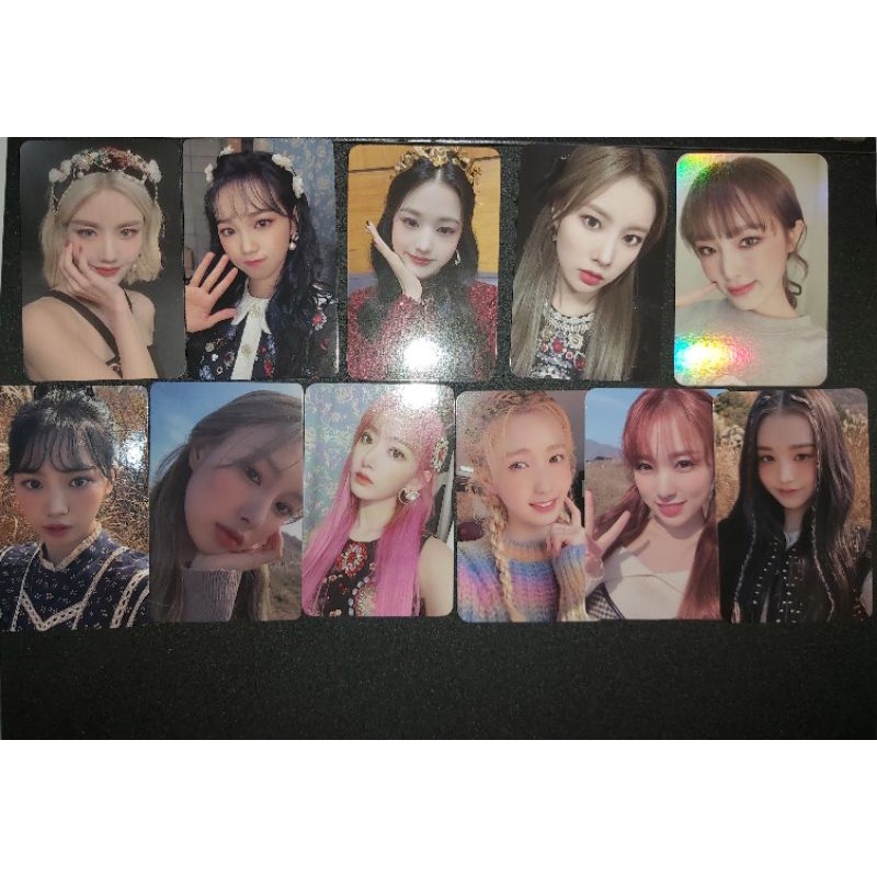 Ready Stock Photocard Benefit Scene 1, Withdrama 3rd Event & Hologram IZ*ONE One Reeler #IZONE