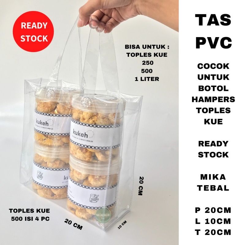 

Tas hampers transparan goodiebag tas souvernir suvenir