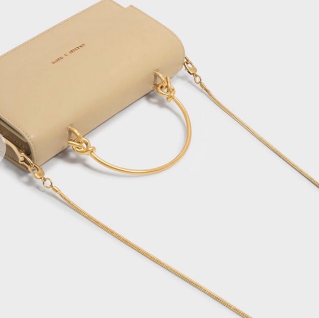 C metallic handle long wallet