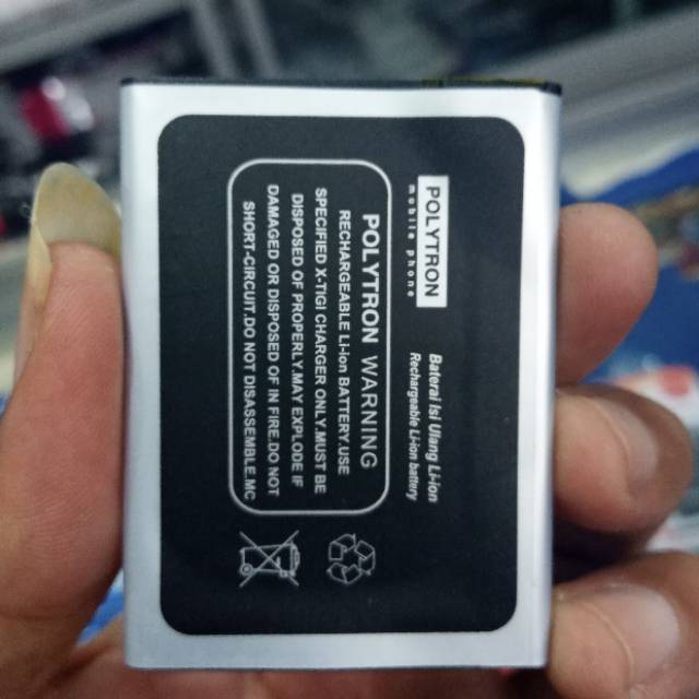 Baterai Polytron R2 R2406 Rocket R3 R2407 PL-6M4C PL6M4C PL-604 PL604 Batre