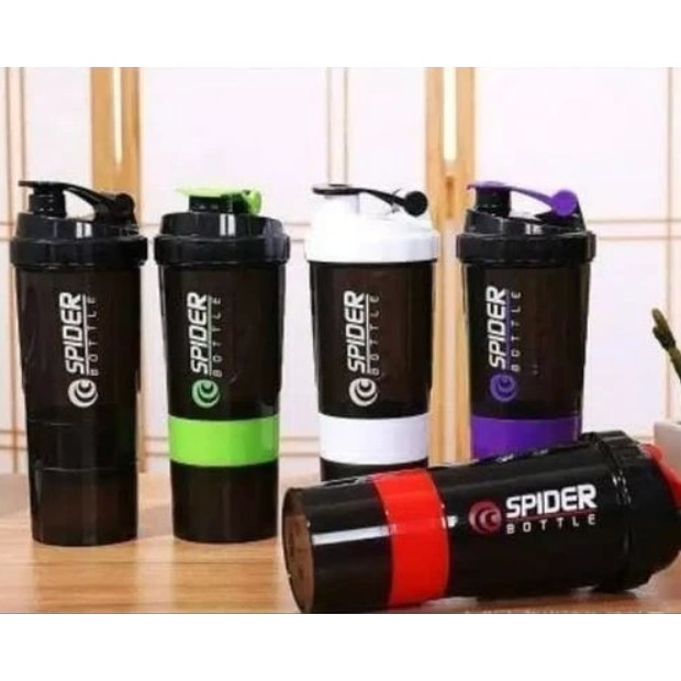 BOTOL MINUM SMART SHAKER SPIDER 600ml 600 ml WATER BOTTLE BLENDER SPYDER