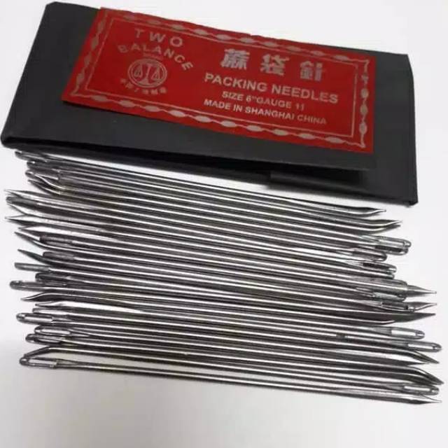 Jarum jahit karung / sak / goni jarum besar