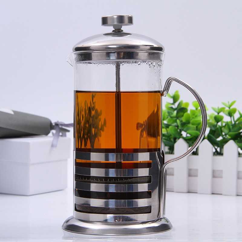 (BISA COD) RVOSTR  French Press Coffee Maker Pot 350ml - KG72I