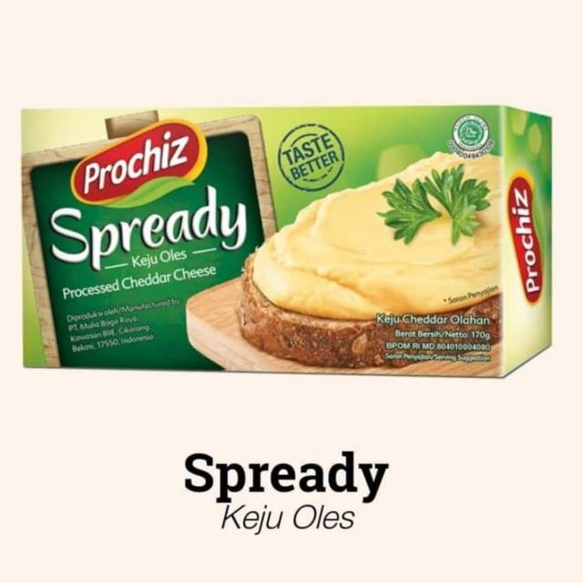 

Keju prochiz spready 170gr