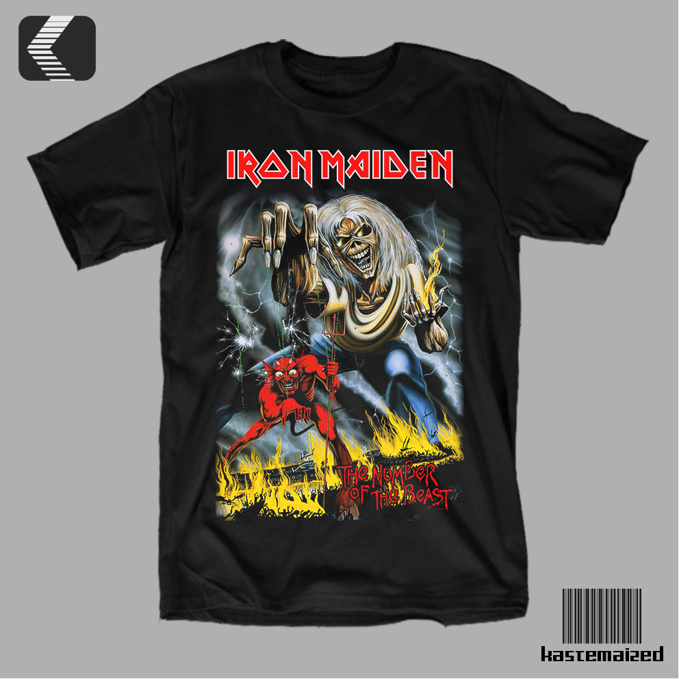 Kaos Band IRON MAIDEN - THE NUMBER OF THE BEAST