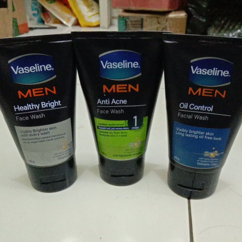 Vaseline men face wash 100ml