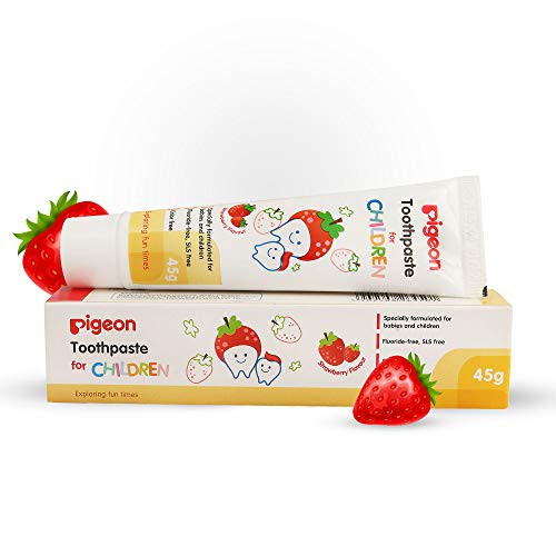 PIGEON TOOTHPASTE 45 GR Odol Pasta Gigi Bayi Baby Strawberry Tooth Paste