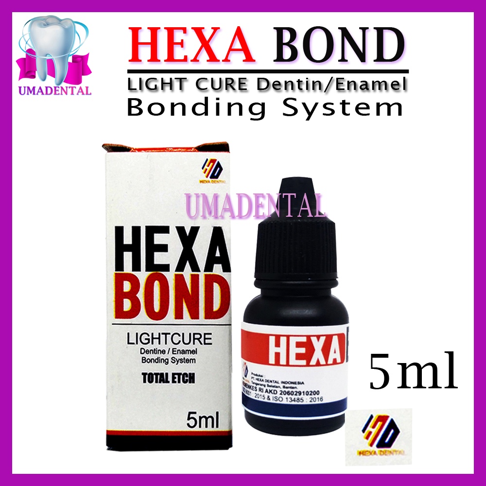 Jual Dental Bonding Hexa bond Hexabond 5 ML Shopee Indonesia