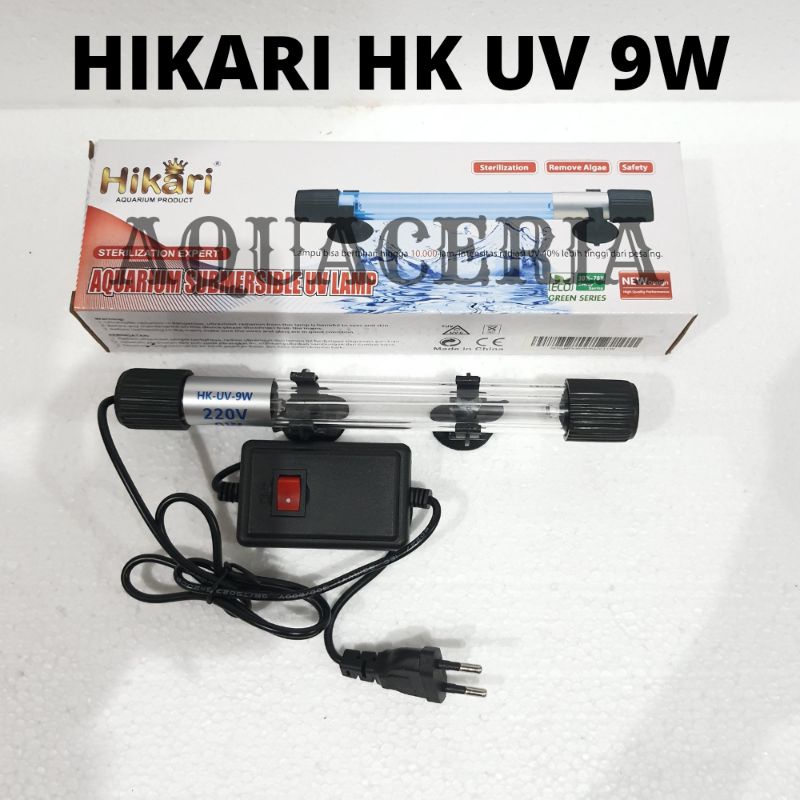 LAMPU UV HIKARI 9W LAMPU CELUP UV AQUARIUM AQUASCAPE