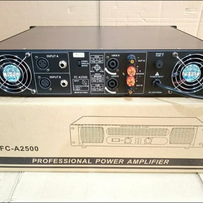 power ampli firstclass fc a2500 powered audio sound system original