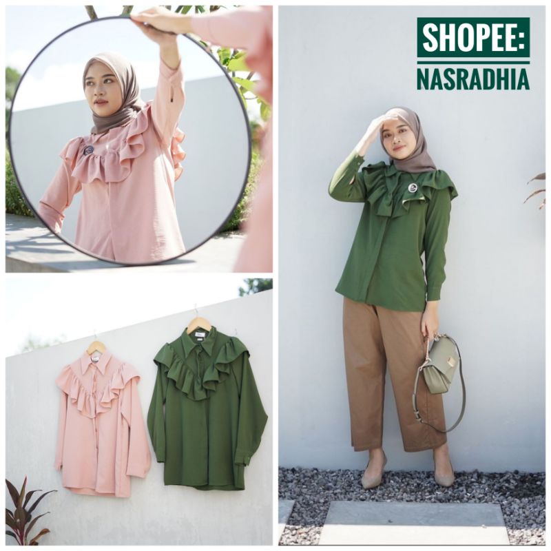 SHEILA TOP EDERRA , CHARLOTE BLOUSE EDERRA ID