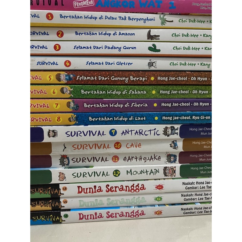 buku science survival comic 2