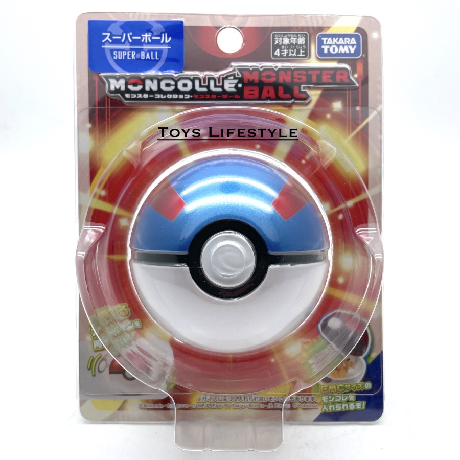 Mainan Pajangan Original Takara Tomy Moncolle Poke Ball