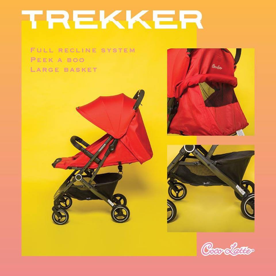 Stroller Cabin Size Kereta Dorong Bayi Cocolatte CL 5155 Trekker