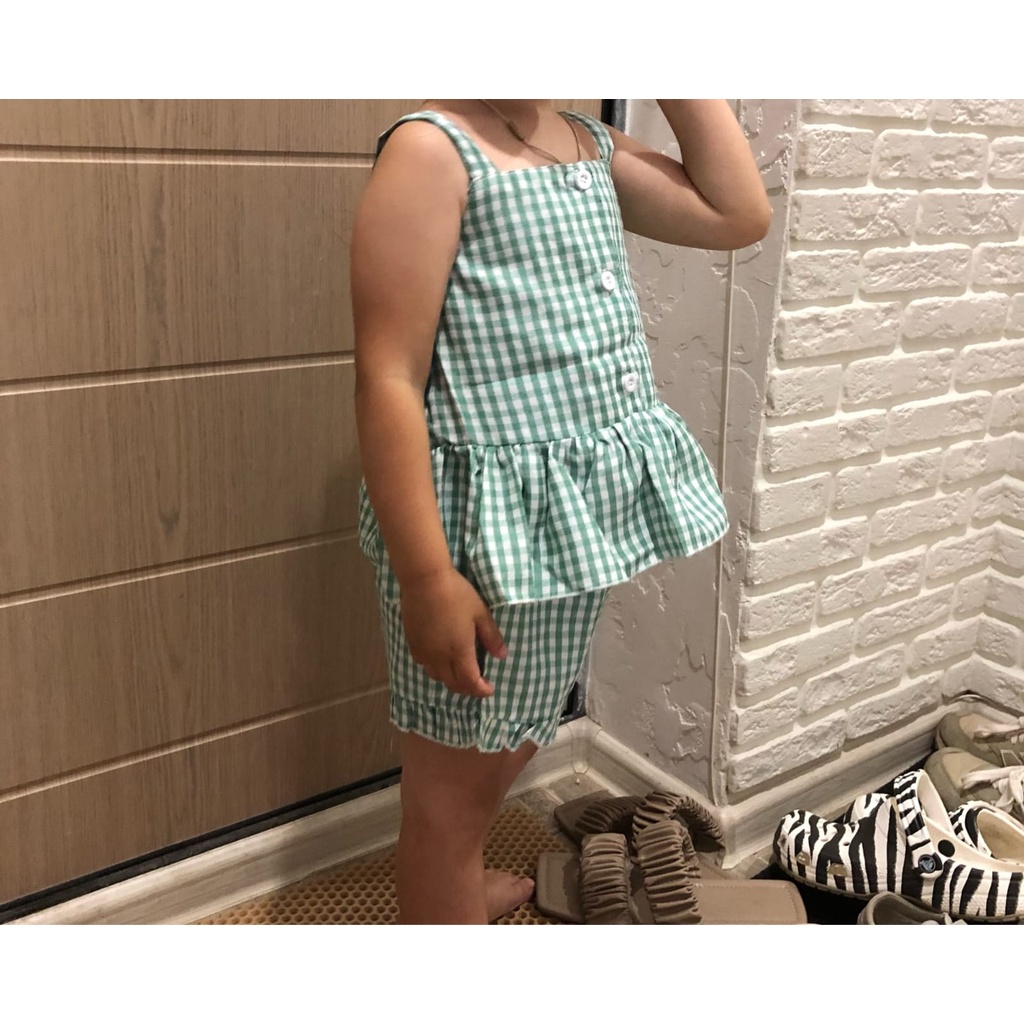 KALILA - MATTASHA Setelan Baju Anak Perempuan Umur 1 - 6 Tahun