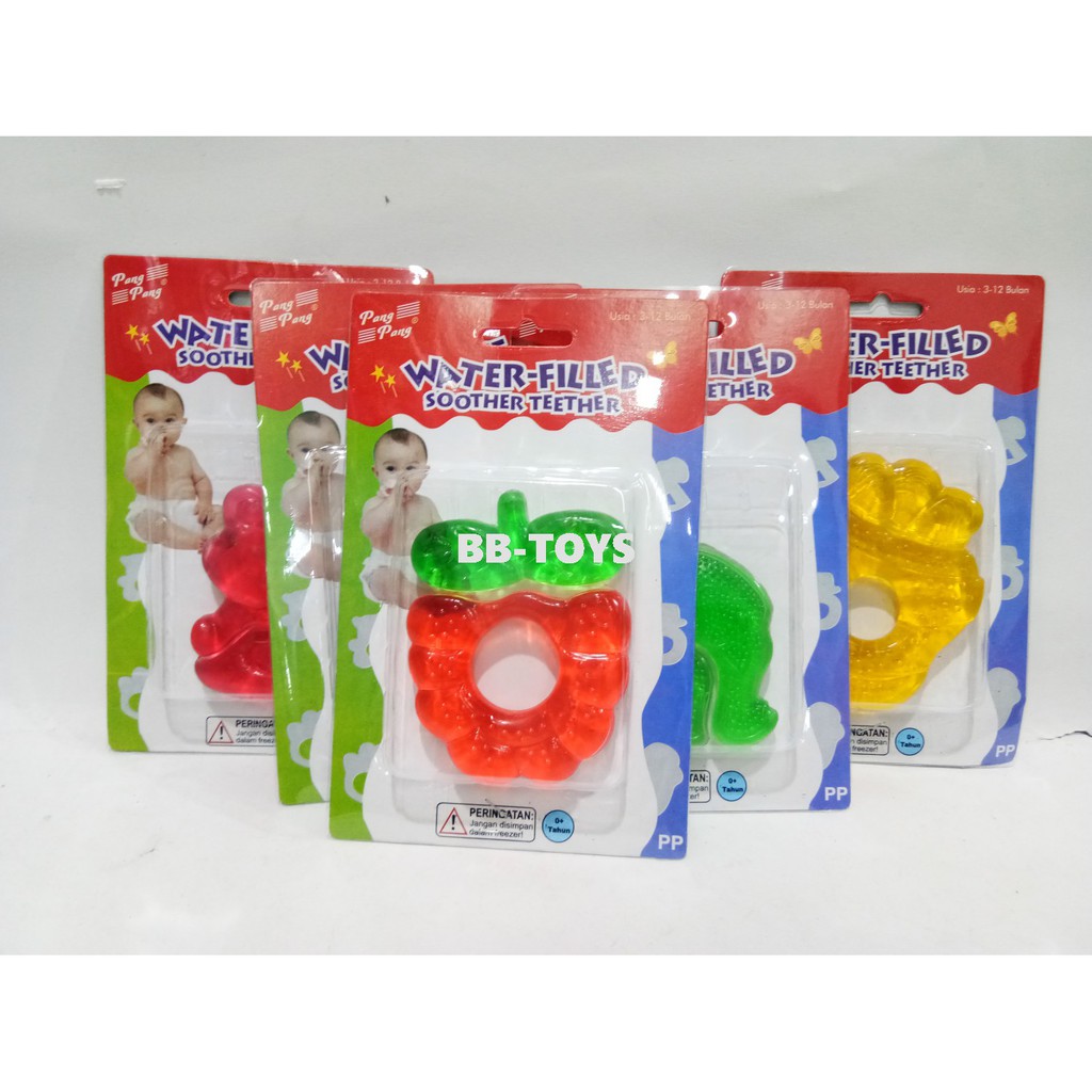 Water-Filled Soother Teether - Mainan Karet Gigitan Bayi - Gigitan Air