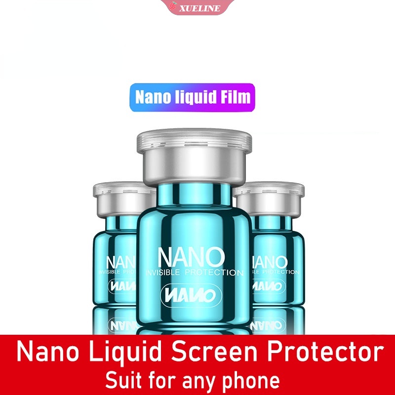 Pelindung Layar Tempered Glass Nano Liquid Universal Untuk iPhone 12 Huawei Xiaomi Samsung Oneplus