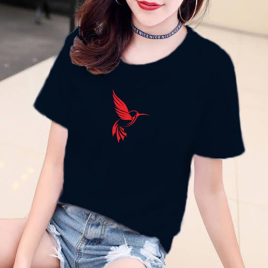 YOURSTYLE1119 - KAOS HUMMINGBIRD BAJU KAOS WANITA DISTRO UNISEX OVERSIZE PRIA JUMBO CASUAL KEKINIAN