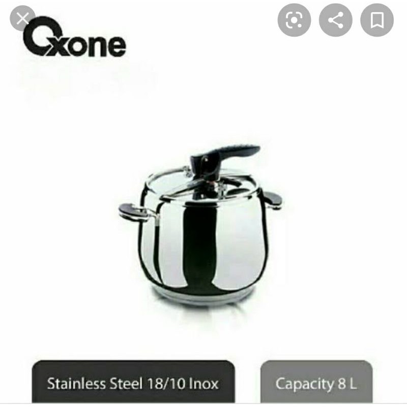 OXONE Pressure Cooker Kapasitas 8 liter