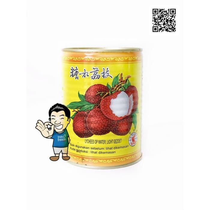 

Narcissus Lychee In Syrup Canned- Minuman Buah Leci Kaleng 567g