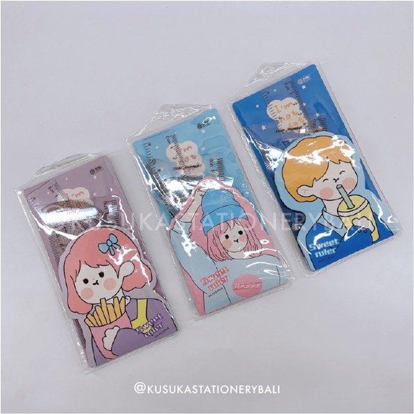 

Penggaris set / Ruller Set Sweet Ruler ZH-1513